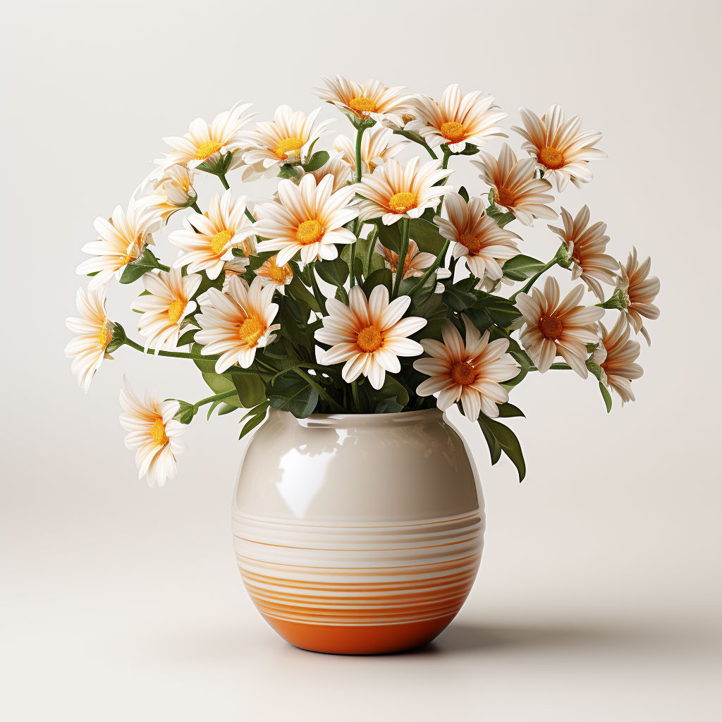 a-white-flower-pot-in-the-white-background